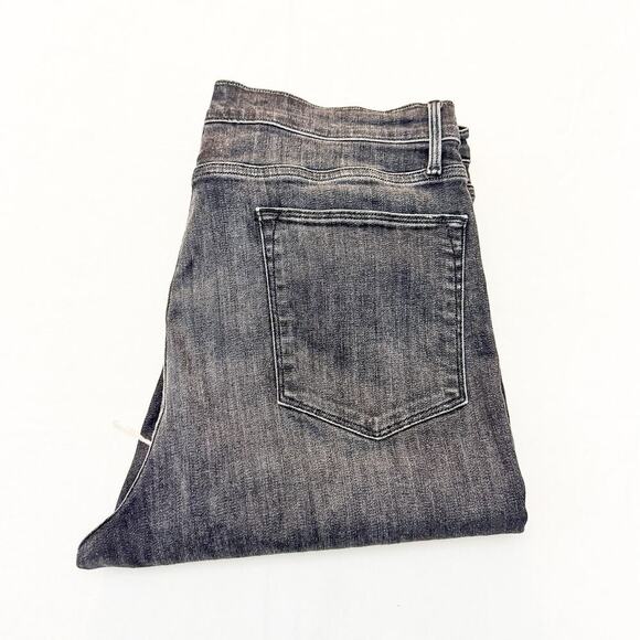 Frame Le High Straight Bosworth LHSTRA134 Charcoal Gray Denim Jeans SIze 33 - Picture 1 of 8